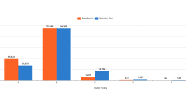 Examining Student Transfer Data in Texas