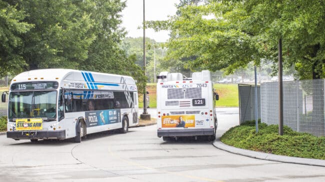 Calls for Atlanta to cut bus services for transit-dependent riders in order to build rail for higher-income groups